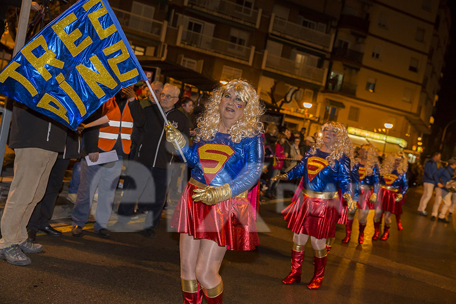 Rua del Carnaval de Les Roquetes del Garraf 2017